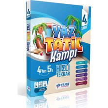 Yanıt Yayınları  4. Sınıf 4'den 5'e Geçenlere Yaz Tatil Kamp Kitabı