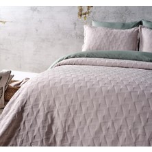 Doqu Home Lolavien Silva Tek Kişilik Yatak Örtüsü - Vizon