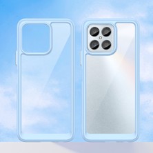 Laimtop Honor X6 /honor X8A /honor X8 5g Için Şeffaf Pc Arka Tpu Tampon Telefon Kılıfı - Mavi (Yurt Dışından)