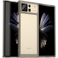 Laimtop Xiaomi Mix Fold 2 Için Şeffaf Pc Arka Tpu Tampon Telefon Kılıfı - Gri (Yurt Dışından)