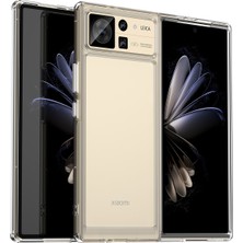 Laimtop Xiaomi Mix Fold 2 Için Şeffaf Pc Arka Tpu Tampon Telefon Kılıfı - Şeffaf (Yurt Dışından)