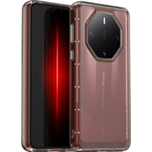 Laimtop Huawei Mate 60 Rs Ultimate Için Şeffaf Pc Arka Tpu Tampon Telefon Kılıfı - Gri (Yurt Dışından)