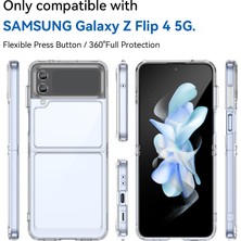 Laimtop Samsung Galaxy Z Flip3 5g Için Şeffaf Pc Arka Tpu Tampon Telefon Kılıfı - Şeffaf (Yurt Dışından)