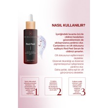 Skin Sensual Red Peel Canlandırıcı ve Cilt Tonu Eşitleyici Kırmızı Peeling Serum 30 ml