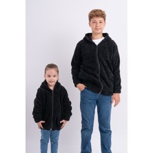 Sweet's Collection Unisex Kız Erkek Genç Çocuk Welsoft Peluş Cepli Ceket