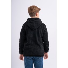Sweet's Collection Unisex Kız Erkek Genç Çocuk Welsoft Peluş Cepli Ceket