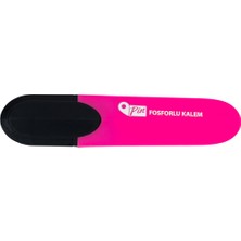 Pin 800 Fosforlu Kalem Pembe 10'lu Paket