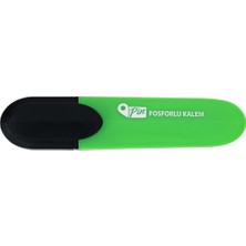 Pin 800 Fosforlu Kalem Yeşil 10'lu Paket