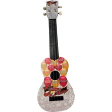 Hawiian XU21NEWYEAR Soprano Ukulele Yeni Yıl Desenli Kapak