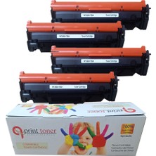 Hp 136A W1360A 4 Adet Muadil Toner