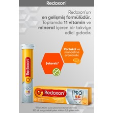 Redoxon Pro 15 Efervesan Tablet I 1000 C Vitamini, D Vitamini, Selenyum ve Çinkoya ek 7 Vitamin ve Mineral İçeren Takviye Edici Gıda