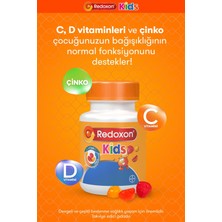 Redoxon Kids+ Redoxon Üçlü Etki 15 Efervesan Tablet (Aile Paketi) I C Vitamini, D Vitamini Ve Çinko Içeren Takviye Edici