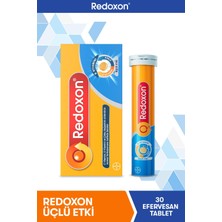 Redoxon Üçlü Etki 3x30 Efervesan Tablet (Fırsat Paketi) I 1000 Mg C Vitamini, D Vitamini Ve Çinko Içeren Takviye Edici