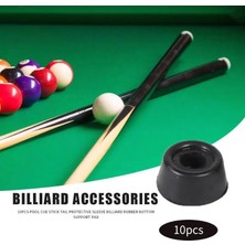 Chaoduo Shop Siyah Stil Sıcak Satış Pool Cue Koruyucu Kollu Kauçuk Alt Destek Tamponları Havuz Cue Kuyruk Koruyucu Kollu Bilardo Aksesuarları (Yurt Dışından)