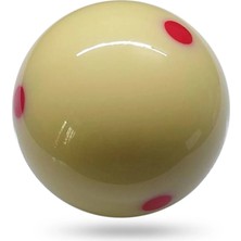 Chaoduo Shop Kırmızı Stil Beyaz Istaka Topu Bilardo Topu 6 Red Dot Bilardo Cue Eğitim Topu (Yurt Dışından)