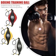 Chaoduo Shop Beyaz Stil Pu Boks Topu Armut Boks Torbası Eğitim Tepki Hız Topları Muay Thai Balondan Şişme Zemin Fitness Ekipmanları (Yurt Dışından)