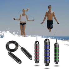 Chaoduo Shop Siyah Stil Ağırlık Taşıyan Fitness Ip Atlama Ipi Sarmasız Rulmanlı Hızlı Ip Atlama Ipi Köpük Kolu Ip Atlama Ipi (Yurt Dışından)