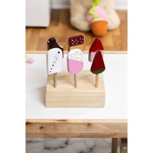 H Decoratives Ahşap Oyuncak Ice Cream