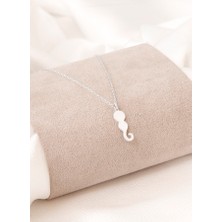 Dkmn Silver Kedi Kolye