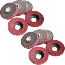 Vigortrading Zoroom 10 Adet 4 Inç Naylon Fiber Kesme Diski Parlatma Taşlama Taşı, Ovma Pedi Parlatma Tekerlek Açı Öğütücü Için (Yurt Dışından)