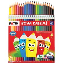 Fatih 24 Renk Tam Boy Kuru Boya Kalemi (33225