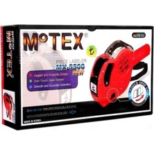 Motex   Etiket Makinesi 8 Hane MX-5500 Mavi