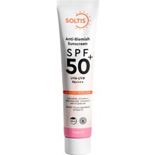 Leke Karşıtı ve Ton Eşitleyici Pembe Güneş Koruyucu Krem SPF50+ Pa++++, 50 ml