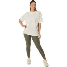 Asics Asics Logo Tee Kadın Bej Kısa Kollu Tshirt 2032C843-201