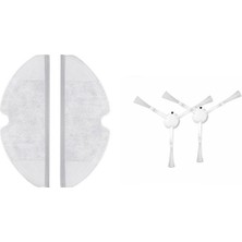 Srfn Ticaret Mop 2c (XMSTJQR2C) Aksesuar Seti: 2 Adet Fiber Mop Bezi - 2 Adet Yan Fırça