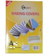 Bafix A-4 Pvc Cilt Kapağı 160 Micron Mat Pembe (1 Paket 100 Adet)