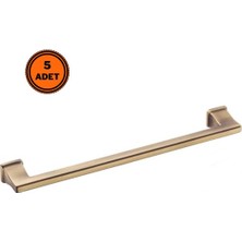 Eym 5 Adet Doğanlar Techno 224 mm Mobilya Kulp Olifka Antik Sarı