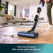 Philips XW9383/01 Aqua Trio 3'ü 1 Arada (Islak, Kuru ve Moplu) Sarjlı ve Kablosuz Dik Süpürge