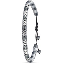 Forentina Gri Asansör Erkek Bileklik PS3089