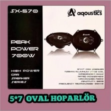 Netex Netex Aqustic Aqoustic SX-570 5x7 Oval Hoparlör