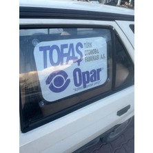 Tky Oto Cam Perde Aksesuar ’tofaş Opar’ (Tüm Otoların Yan Camlarına Ölçüleri Uygundur.)