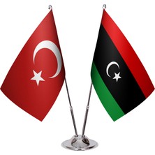 Asya Bayrak Libya Ikili Masa Bayrağı