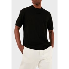 Emporio Armani Pamuklu Bisiklet Yaka Regular Fit T Shirt Erkek T Shirt 3D1TC8 1jtkz 0999