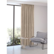 Perle Home Daily Series Bej Ada Fon Perde