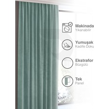 Perle Home Daily Series Sis Mavisi Ada Fon Perde
