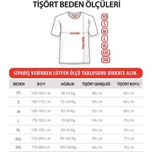 Tarrzzcom Kayada Oturan Astronot Tasarım T-Shirt Astronot T-Shirt Astronot Baskılı T-Shirt Büyük Beden T-Shirt
