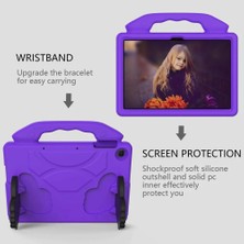 M.TK Moveteck Samsung Galaxy Tab A9 + Plus SM-X210 11 Inç Çocuklar Için Tablet Kılıfı Standlı Like Karekterli Kollu Tutamaklı Renkli Silikon