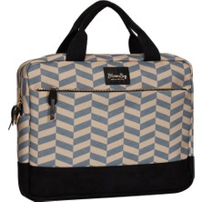 BloominBag Smokey Chevron 13-14 Inch Macbook / Laptop Çantası