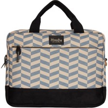 BloominBag Smokey Chevron 13-14 Inch Macbook / Laptop Çantası