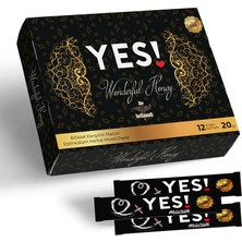 Aşkın Deposu Yes Ginsengli Macun 12'li Stick + Sprey Krem Set