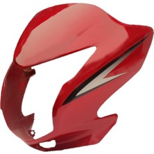 Motosvn Honda Ace 125 Ön Far Granajı Muhafazası Kırmızı