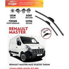 Kruger Renault Master Muz Silecek Takımı (2010 - 2020)