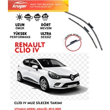 Kruger Renault Clio 4 Muz Silecek Takım I (2012-2020)