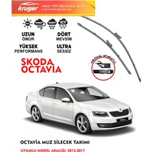 Kruger Skoda Oktavia 2012 Sonrası Muz Silecek Seti