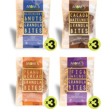 Mom's Natural Foods 12'li Mix Glutensiz Granola Bites