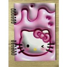 Cuppy Box Hello Kitty A5 Boyutunda Defter 50 Sayfa 1 Sayfa Bonus Mat Sticker